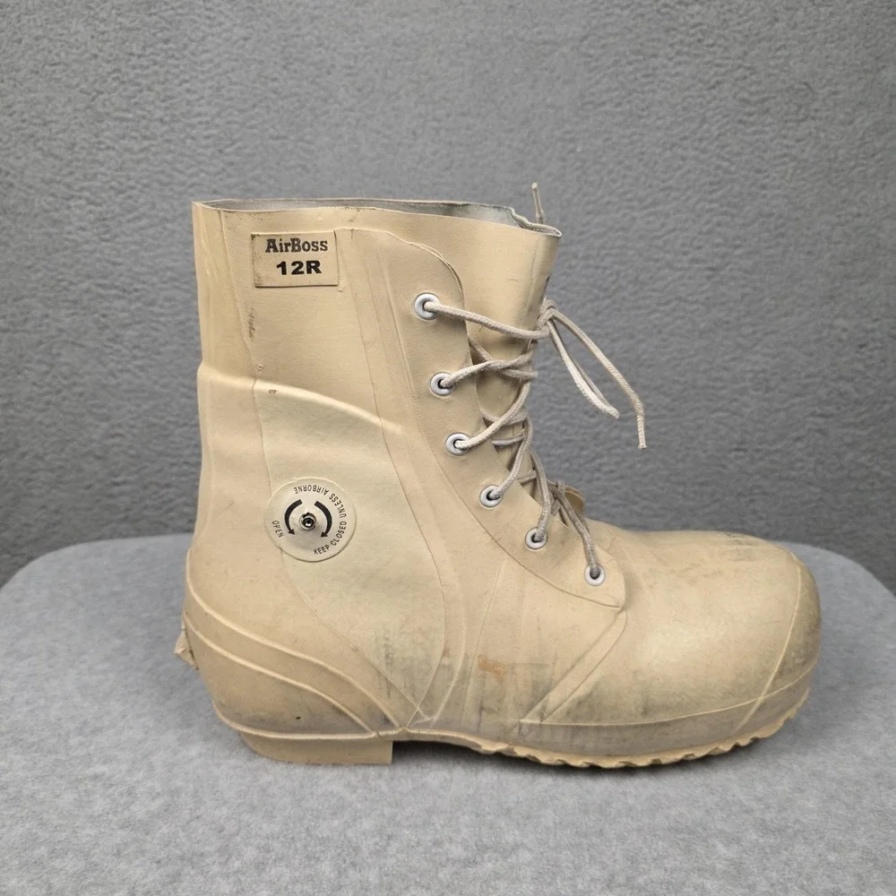 US Military Army White Airboss Mickey Mouse‎ Boots Extreme Cold Weather 12R
